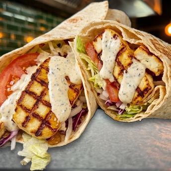 Honey Glaze Halloumi